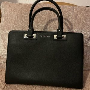 Michael Kors black shoulder bag